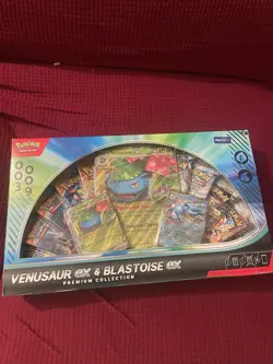 Pokemon TCG SV: Venusaur And Blastoise Ex Premium Collection Box IN HAND - Image 1