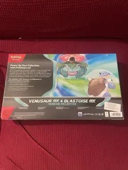 Pokemon TCG SV: Venusaur And Blastoise Ex Premium Collection Box IN HAND - Image 2
