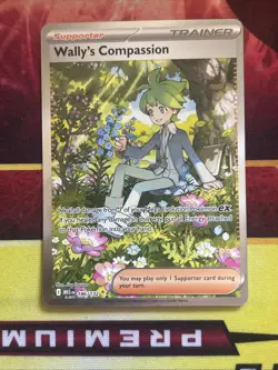 Wally's Compassion 186/132 Pokemon Mega Evolution SIR - Image 1