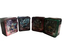 Yu-Gi-Oh 2002 tins (empty). Set Of 4! - Image 1