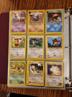 pokemon tcg card lot 1998 1999 2000 - nice cards - Image 1