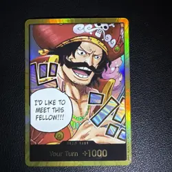 One Piece Gol.D.Roger GOLD DON!! Card (OP-13) English - Image 1