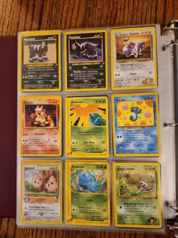 pokemon tcg card lot 1998 1999 2000 - nice cards - Image 1