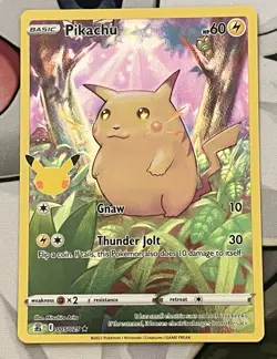 Pokemon TCG Celebrations Pikachu Lot Of 6 Cards - Image 4