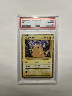 2023 Pokemon Card CLL JP PIKACHU PSA 10 Graded Japanese Exclusive Holo Mint TCG - Image 1