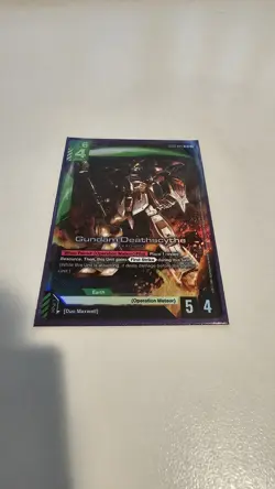 Gundam Card Game - Gundam Deathscythe LR English - GD01-025 LR - Newtype Rising - Image 1