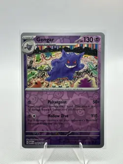 Pokemon TCG Scarlet & Violet 151 Gengar 094/165 Reverse Holo Rare Energy Card - Image 1