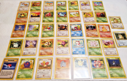 Pokemon Jungle Unlimited 5 Rares (LP/MP) + ALL Uncommon/Common NM/LP 37-Card Lot - Image 1