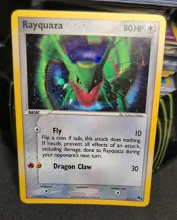 Pokemon TCG Rayquaza Holo Rare Card 3/17 Pop Series 1 Promos - Image 1