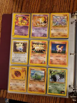 pokemon tcg card lot 1998 1999 2000 - nice cards - Image 1