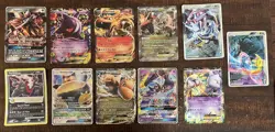 Pokemon JUMBO Oversized Cards Holo Full Art Ex Gx Legend Lot of 11 - Image 1