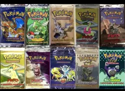 Vintage Pokemon 10 Card Mystery Booster Pack: 100% WOTC Cards - Image 4