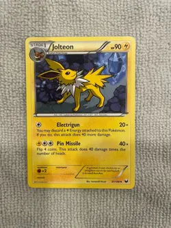 Jolteon Dark Explorers Regular Card 37/108 - Image 2