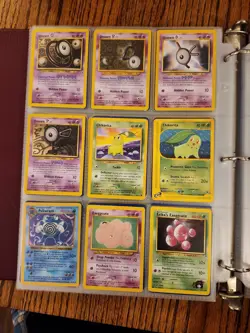 pokemon tcg card lot 1998 1999 2000 - nice cards - Image 1