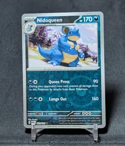 Nidoqueen Uncommon Reverse Holo Scarlet & Violet: 151 Pokemon TCG Card 031/165 - Image 1