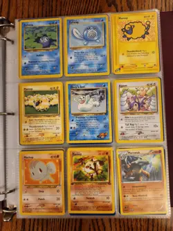pokemon tcg card lot 1998 1999 2000 - nice cards - Image 1