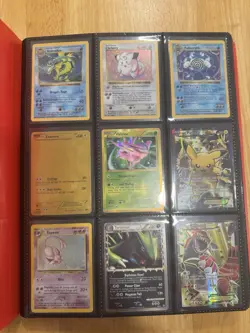 Pokemon Binder Lot Of 300 Cards! Shadowless/1st Ed/EX/Mega/LV.X/Prime (DMG-LP) - Image 1
