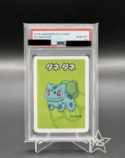 PSA 10 Bulbasaur 2019 Old Maid Babanuki Promo Japanese Gem Mint Pokemon Card - Image 1