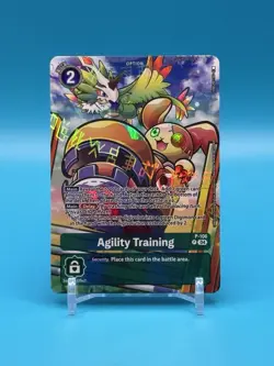 Agility Training (Starter Deck 19 Exclusive) - Digimon Promotion Cards - P-106 - Image 1