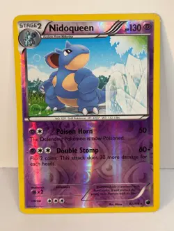 Nidoqueen 42/116 Plasma Freeze Reverse Holo Pokemon Card - Image 1