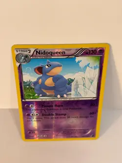 Nidoqueen 42/116 Plasma Freeze Reverse Holo Pokemon Card - Image 3
