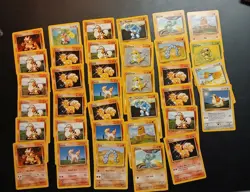 Pokemon TCG Vintage Base Set 110 Card Lot - Image 4