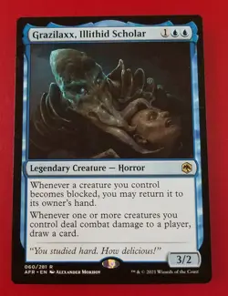 1x Grazilaxx, Illithid Scholar | Forgotten Realms | MTG Magic Cards - Image 1