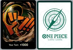 ONE PIECE CARD GAME - DON CARD FOIL - SIR CROCODILE YOUR TURN +1000 NM - Image 1