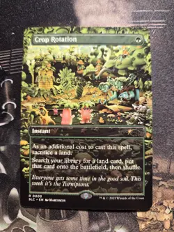 MtG CROP ROTATION Secret Lair Encyclopedia Single Card Magic - Image 1