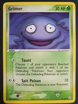 Grimer 56/109 - Team Rocket Returns Set - Pokemon Card - Near Mint Condition - Image 1