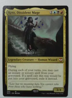 Kess, Dissident Mage *Mythic* Magic MtG x1 NCC Commander Streets of New Capenna - Image 1