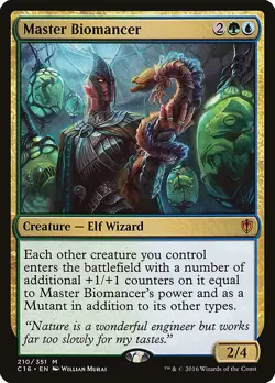 Master Biomancer Regular - Commander 2016 MTG-NM - Image 1