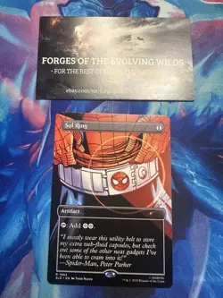 Sol Ring 1993 Marvel's Spider-Man: Heroic Deeds Secret Lair - Image 1