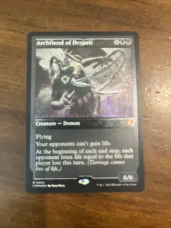 Archfiend of Despair (Foil Etched) -Foil Near Mint MTG Commander Masters - Image 1
