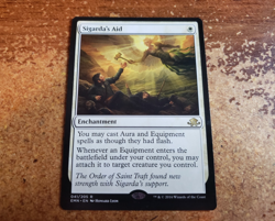 Sigarda's Aid Eldritch Moon EMN Near Mint Regular Rare - MTG Magic the Gathering - Image 1