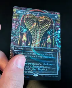 Altar Of The Brood - Halo Foil - An Encyclopedia Of Magic Secret Lair NM - Image 1