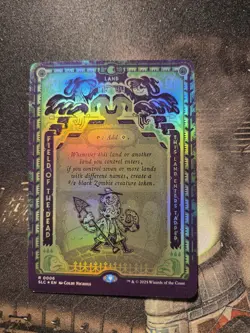 Field Of The Dead Foil A-Z Secret Lair Magic Mtg Encyclopedia - Image 1