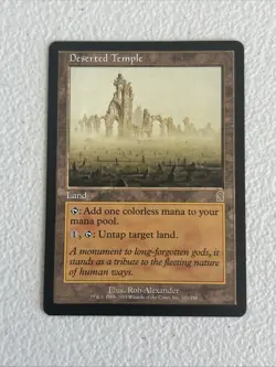 Deserted Temple Odyssey MtG NM - Image 1