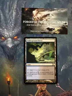 Underground River Light Play - MTG - MTG Core Set 10th Edition X - Image 1