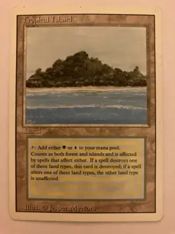 Tropical Island MTG Revised Edition Regular - Image 1
