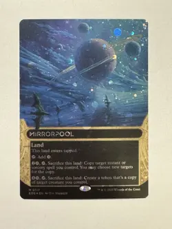 MTG - Mirrorpool - Edge of Eternities 0117 Borderless Galaxy Foil Stellar Sights - Image 1