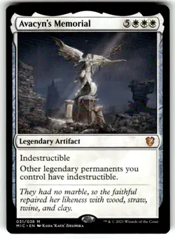 MTG English Avacyn's Memorial NM Normal Commander 2021 Midnight Hunt - Image 1
