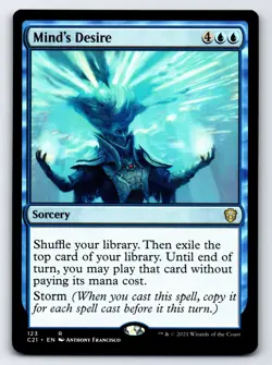 Mind's Desire R Commander 2021 # 123 NM Normal - Image 1