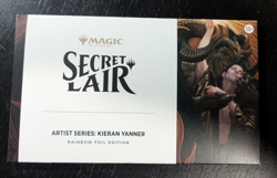 MTG Secret Lair Artist Series - Kieran Yanner FOIL Edition In-Hand SHIPS ASAP - Image 1