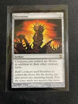 MtG X1 Hivestone Time Spiral Magic The Gathering (Artifact)(Sliver) - Image 1