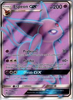 Espeon GX 140/149 SM Base Set - Pokemon Card - NM - Image 1