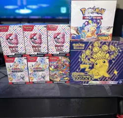 Pokemon Lot Scarlet & Violet, 151, Prismatic, Mega Evolution, And Surging Sparks - Image 1
