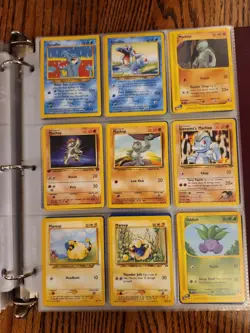 pokemon tcg card lot 1998 1999 2000 - nice cards - Image 1