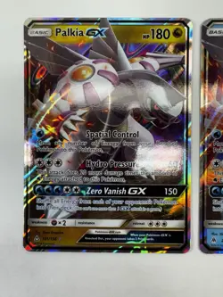 Pokemon TCG Lot - 4 Ultra Rare GX Cards - Palkia & Dialga - NM/Mint - Image 3