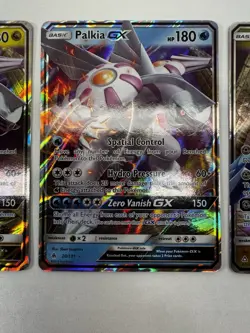 Pokemon TCG Lot - 4 Ultra Rare GX Cards - Palkia & Dialga - NM/Mint - Image 4